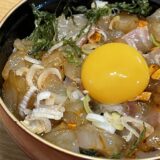 ユッケ丼セット