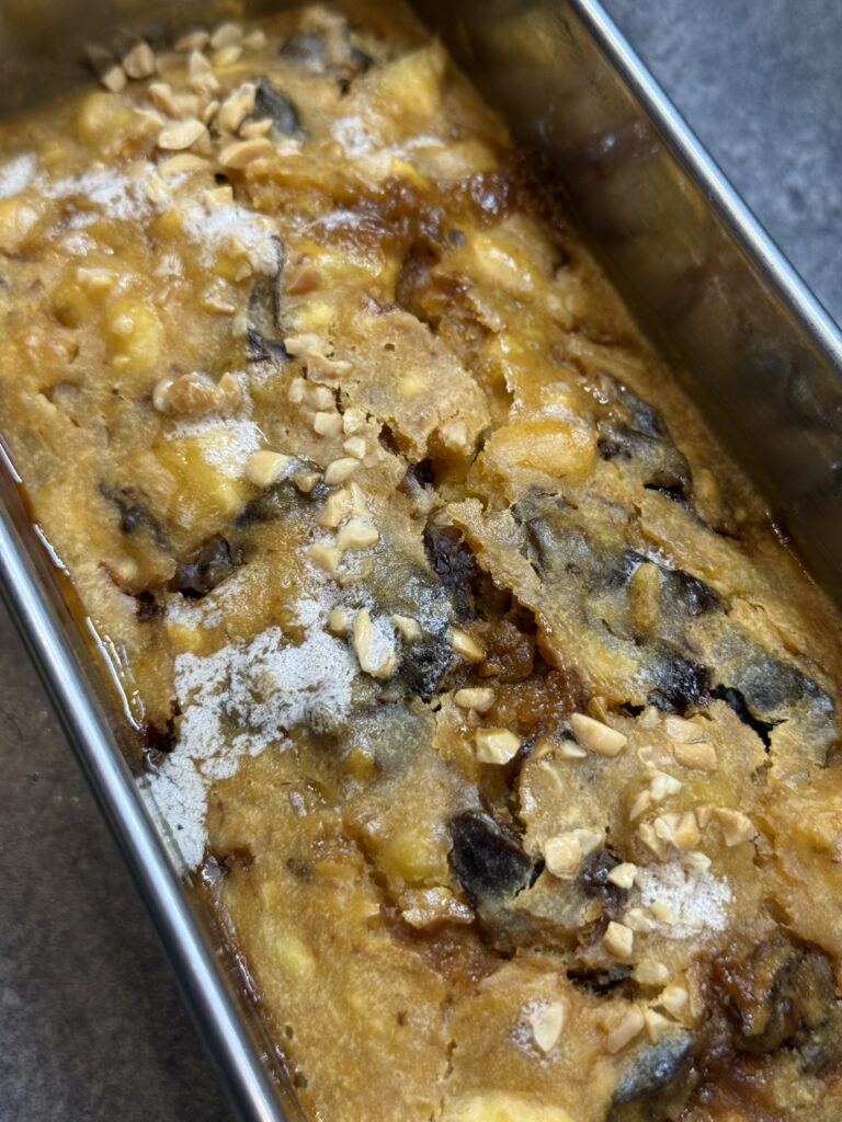 あめりか芋とプルーンのパウンドケーキ