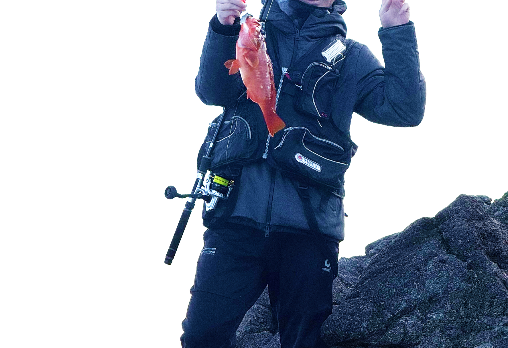 ヒデ君&幼馴染＆常連君と西風めげずに磯釣りに…！ | ひだぶんMAGAZINE-東京の離島・式根島